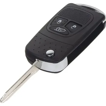 Auto elektroinstalace Náhradní obal klíče pro Chrysler, Jeep 3-tlačítkový, 48CH105