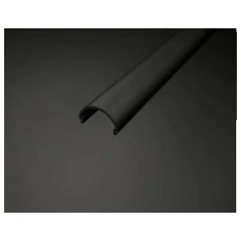 LED páska Difuzor ALU profilu S8 nacvakávací, Délka a barva difuzoru 1 metr černý