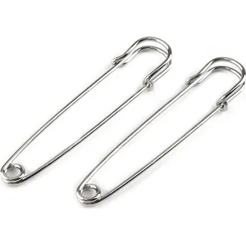 Nástroj na niť a příze Ozdobný spínací špendlík kilt 13x75 mm, střední, 1 platina