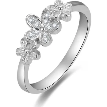 Prsten Půvabný stříbrný prsten se zirkony AGG465 Beneto / Obvod: 54 mm - 54 mm