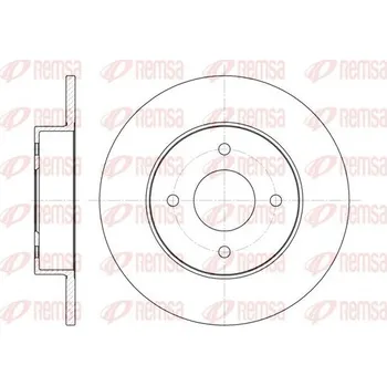 Brzdový kotouč Brzdový kotouč REMSA 6788.00
