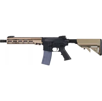 Airsoftová zbraň CYMA CYMA airsoftová puška MK16 URG-I 10.5" CGS GBBR - Černá / písková