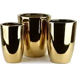 NEVA GOLD Komplet 3 osłonek ceramicznych 37X37X45,5/30,5X30,5X42,5/24X24X40cm BIG