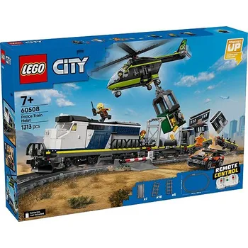 Stavebnice LEGO City 60508 Loupež v policejním vlaku