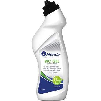 WC čistič Merida WC gel 750 ml Ocean Breeze