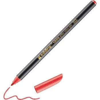 Fixy EDDING 1200, trpytive cervené