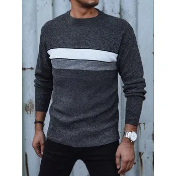 Pánský svetr Pánský svetr tmavě šedý