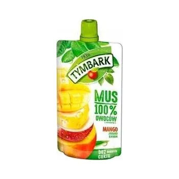 Tymbark Mus 100% mango jablko banán 120 g x 12 kusů