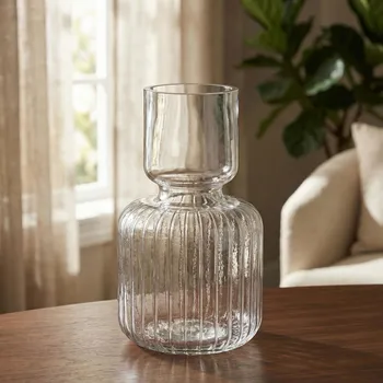 Váza Skleněná váza na květiny MONDEX SERENITE 24,5 cm