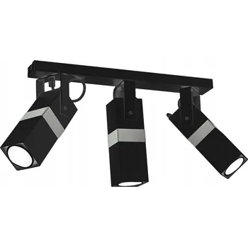 Stropní Svítidlo obdélníkový Milagro 8 x 60 cm černý