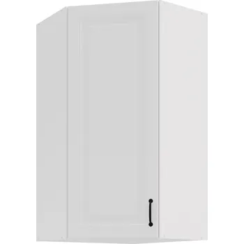 Kuchyňská linka Horní rohová skřínka STILO - 60x60 GN-108 1F (45­°), Bílá/Bílá