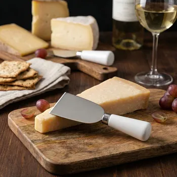 LA PORCELLANA BIANCA Pienza 12 cm - nůž na sýr z nerezové oceli