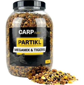 Návnadová surovina Carpway Partikl Megamix And Tigers 3 l