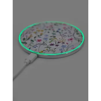 Sinsay - Bezdrátová nabíječka s květinovým motivem - vícebarevná - 223HJ-MLC - 223HJ-MLC-ONE