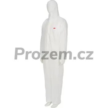 Jednorázový oděv Jednorázová ochranná kombinéza, bílá, vel. M, EN 343, ISO CE-Category 1