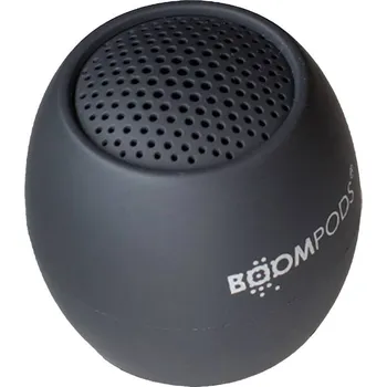 Bluetooth reproduktor Boompods Zero Talk Bluetooth® reproduktor Amazon Alexa, hlasitý odposlech, nárazuvzdorný, vodotěsný šedá