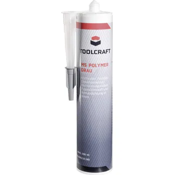 Tmel TOOLCRAFT MS POLYMER lepící a tmelící hmota Barva šedá MSP.K290G 290 ml