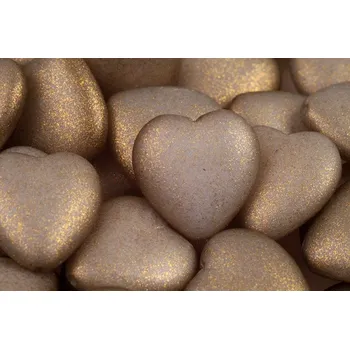 Dětské navlékací korálky Korálky srdíčka č.6157 (15x16mm)