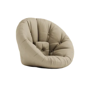 KARUP DESIGN Rozkládací zahradní křeslo NIDO béžové 816402402090