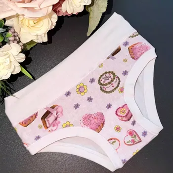 Dívčí kalhotky Emy Bimba B2980 bianco 8 (Velikost 128)