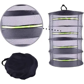 Sušička potravin SKVELER Síť na sušení kruhová 58 cm, 4-patrová