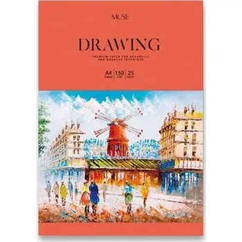 Kreslicí karton Shkolyaryk Muse Drawing A4+, 25 listů