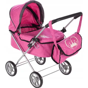 Kočárek pro panenku Hluboký kočárek pro panenky Malplay