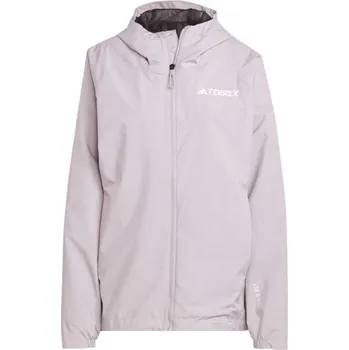 Dámská větrovka Dámská outdoorová bunda adidas TERREX MULTI 2L RAIN.RDY W S Fialová, Bílá