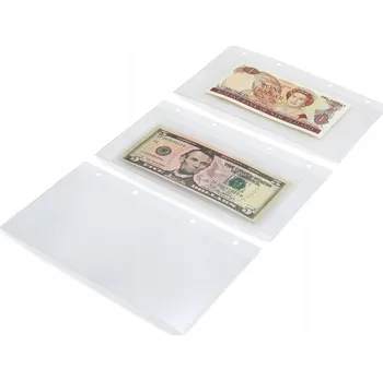 Obal pro sběratelský předmět Karta/list na bankovky do alba Charta 10 KUSŮ LEUCHTTURM