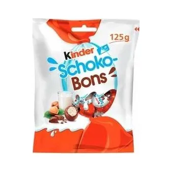 Čokoláda Kinder Schoko-Bons Čokoládky s mléčnou a oříškovou náplní 125 g