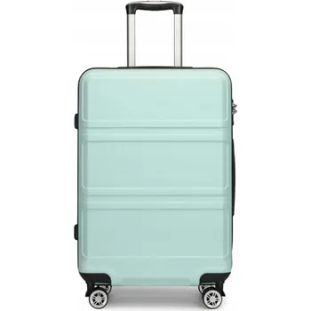 Cestovní kufr na kolečkách Kono Horizontal Design - 96 L - mint