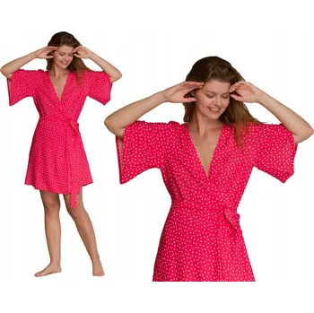 Dámské šaty Dámské puntíkované šaty s vázáním LHD 946 L