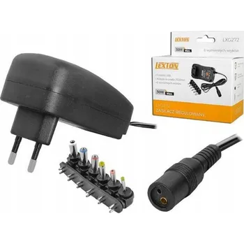 Regulovatelný napájecí adaptér Lexton LXG272 3-12 V USB