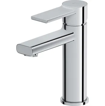 Vodovodní baterie CERSANIT Umyvadlová baterie stojící na podlaze ZIP chrom s cink uzávěrem plastová S951-586