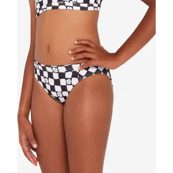 Dámské plavky DECATHLON Dívčí plavky spodní díl Alma 10 LET ČERNÁ