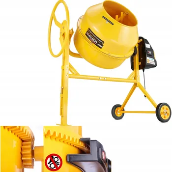 Míchačka Stavební míchačka HIGHER 160 l, 1300 W, 230 V, litinový věnec