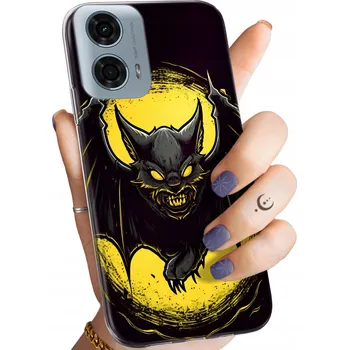 Pouzdro na mobilní telefon Zadní Kryt Hello Case pro MOTOROLA MOTO G24 / MOTO G04 žlutý