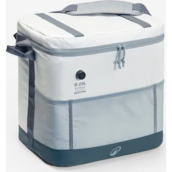 QUECHUA Kempinkový chladicí box 500 Fresh 25 l ŠEDÁ