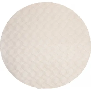 Koberec Kusový koberec Diamond Cut 800 Cream kruh, 120x120 (průměr) kruh, béžová, ložnice, Obsession - 1 rok na vrácení + DOPRAVA ZDARMA k Vám i zpět