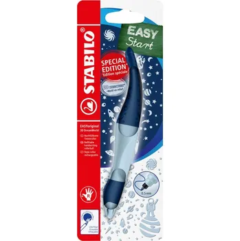 Ergon. roller pro praváky STABILO EASYoriginal 3D DreamWorld blue - modrá guma. náplň