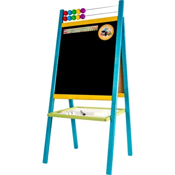 Hračka Aga4Kids Dětská oboustranná tabule MMCBL Modrá