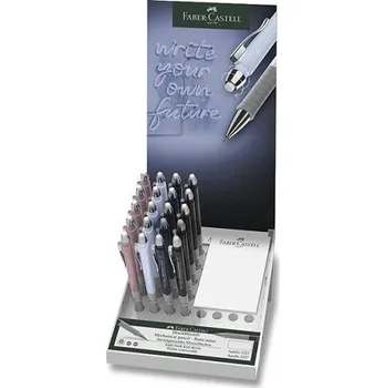 Mikrotužka Mechanická tužka Faber-Castell Apollo 0,5 mm, stojánek, 20 ks