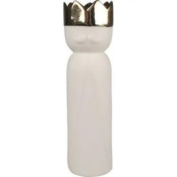 Svícen Svícen porcelánový z kolekce Tří králů 5,5 x 21 x 5,5 cm