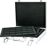 Hliníkový kufřík LINDNER pro 120 mincí do Ø 47 mm - speciální edice