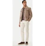 Milestone Kožená bunda Valerio 612205 60790 Béžová Regular Fit 58