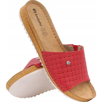 Dámské spodní prádlo Dámské červené Nazouváky Inblu VO0002CU-CZERWONY vel.