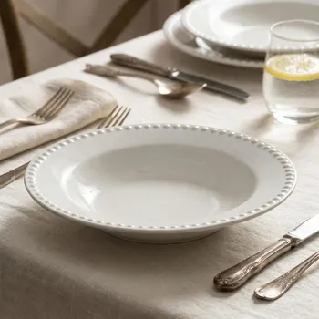 Talíř TOGNANA Colette 22 cm - hluboký jídelní talíř z kameniny