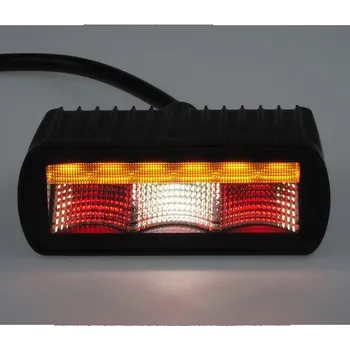 Auto-moto LED světlo zadní sdružené + oranžové vystražné světlo, ECE R65, wl-461AECE