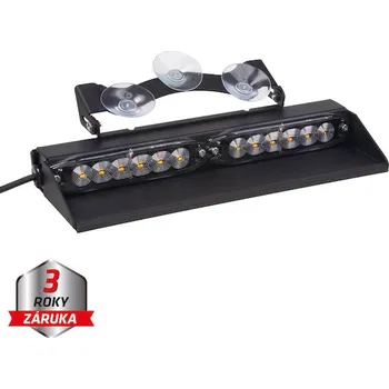 Přídavný světlomet Predator LED vnitřní, 12x LED 3W, 12 - 24V, oranžový, ECE R10, KF735