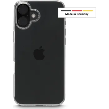 Pouzdro na mobilní telefon Hama Always Clear, kryt pro Apple iPhone 16, vždy průhledný, nežloutne